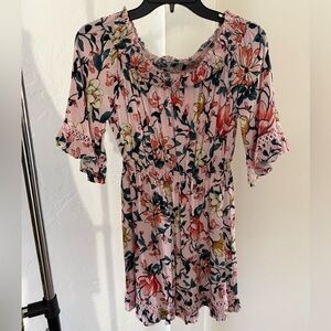 Lulus Off the Shoulder Mini Dress